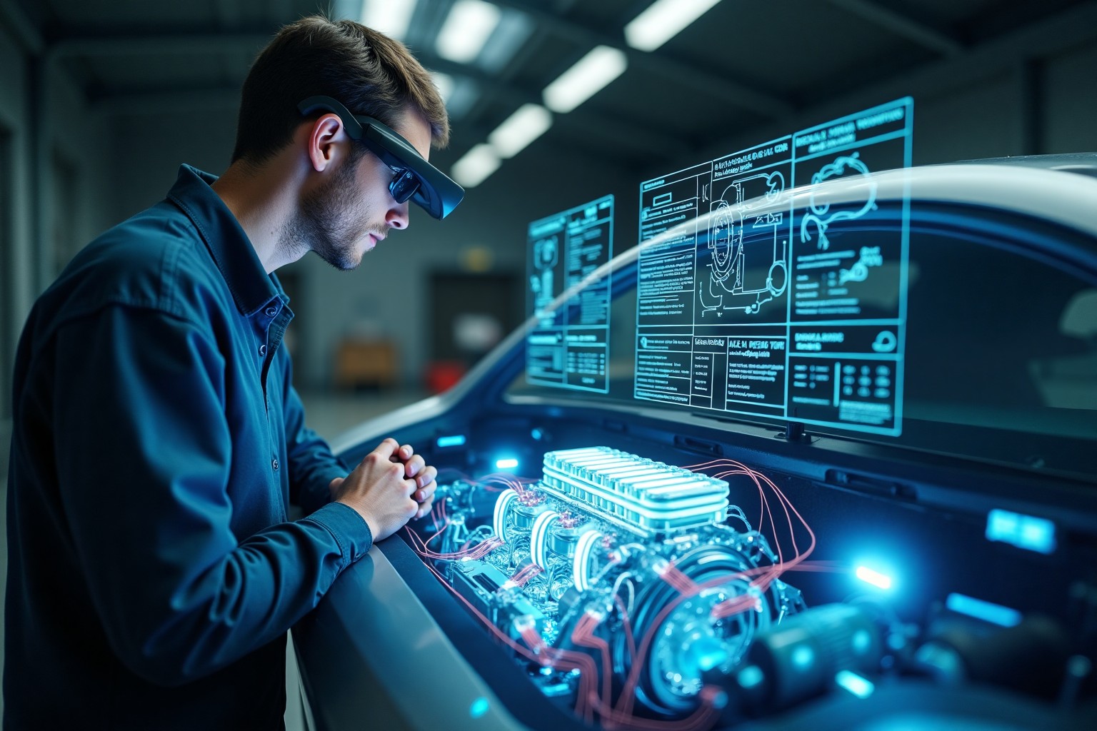Streamlining Troubleshooting Processes with AR Overlays